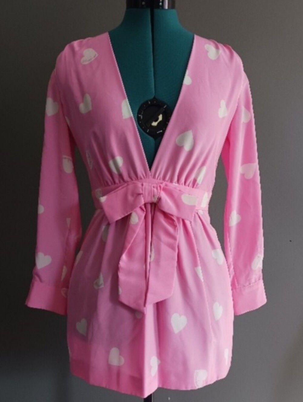 Moschino Hearst x Jerome Scott Pink Blouse